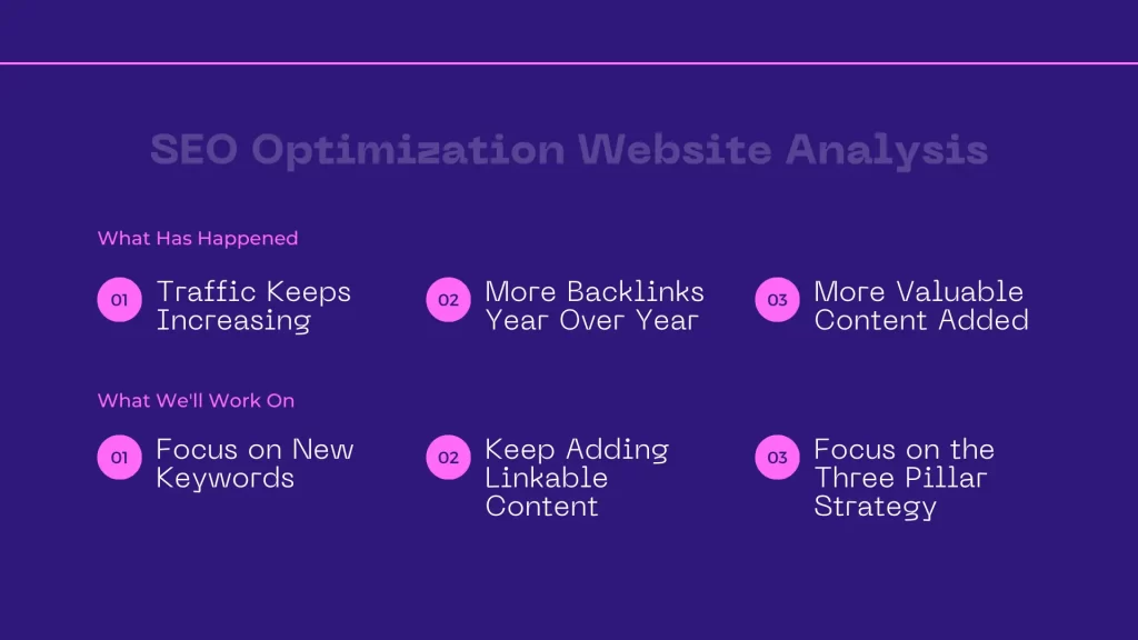 SEO Optimization Website Analysis
