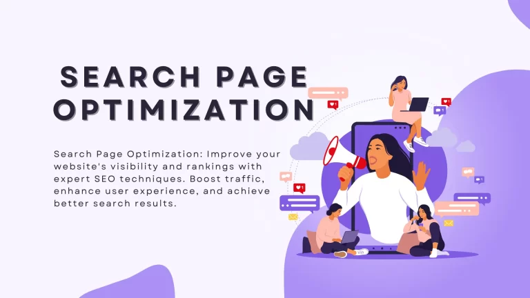 Search Page Optimization